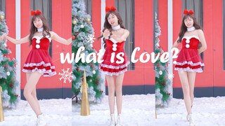 点击领取 竖屏直拍极致体验！圣诞雪地版《what is love？》翻跳