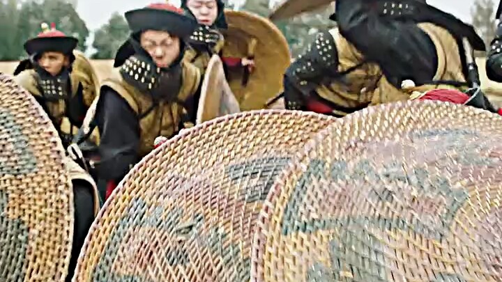 These unassuming shield soldiers can actually block muskets!