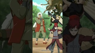 Jiraiya v.s Sand siblings#whoisstrongest