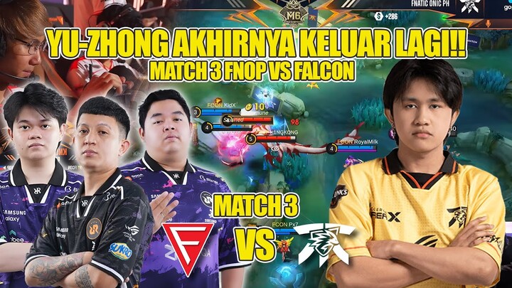 YUZHONG AKHIRNYA KELUAR?!! KNOCKOUT STAGE BO 5 MATCH 3 FNOP VS FALCON M6 WORLD CHAMPIONS