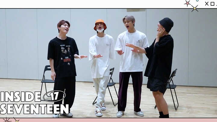 [INSIDE SEVENTEEN] Hậu trường buổi tập nhảy của SVT FAN MEETING lần thứ 5 của UNIT RVERSE