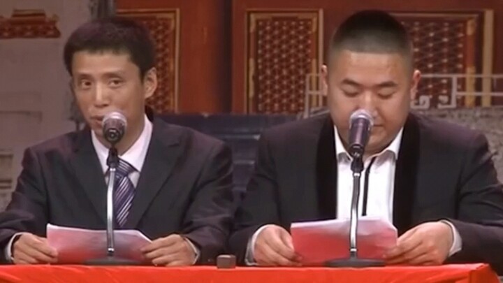 以前的相声真敢说啊！台下雷鸣般的掌声和笑声说明了一切