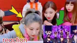 ITZY reaction "WANNABE"自己的歌！表情亮了！