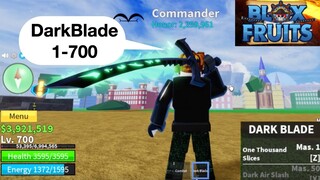 Lvl1 Noob gets DARK BLADE, Reaches 2nd Sea| Roblox | Bloxfruits