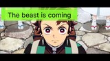 Demon slayer AMV the beast is coming!.