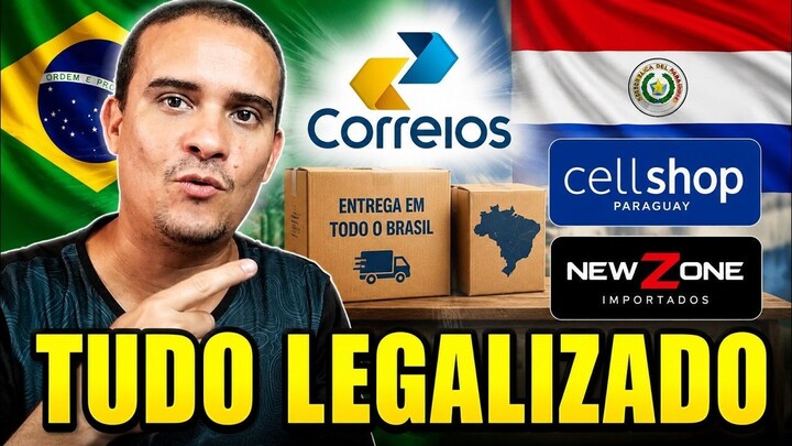 Correios Vão Entregar Compras do Paraguai no Brasil