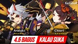 BAGUS Untuk Yang GACHA - Review Banner 4.5 Itto Chiori Gorou Yunjin Dori & Weapon - Meppostore.id