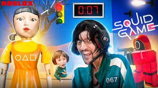 ROBLOX SQUID GAME (Last Man Standing wins 1 Million Robux) FGTeeV Red Light Green Light