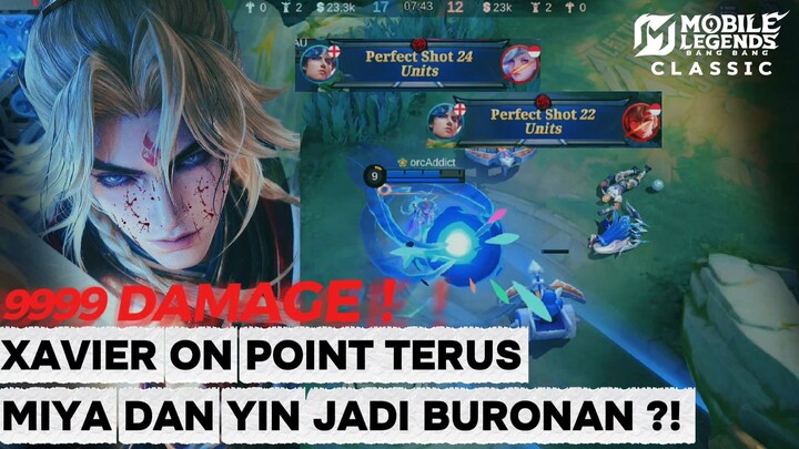 AKURASI ULTI 100% ! 🎯 Miya & Yin AUTO Kena MENTAL (PERFECT SHOT 22 UNITS)🥶💀