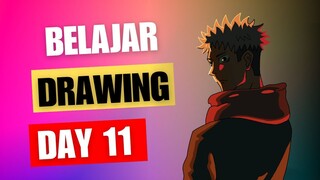 (day 11) belajar drawing