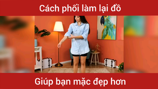 cách phối áo sơ mi đẹp hơn  #sangtao