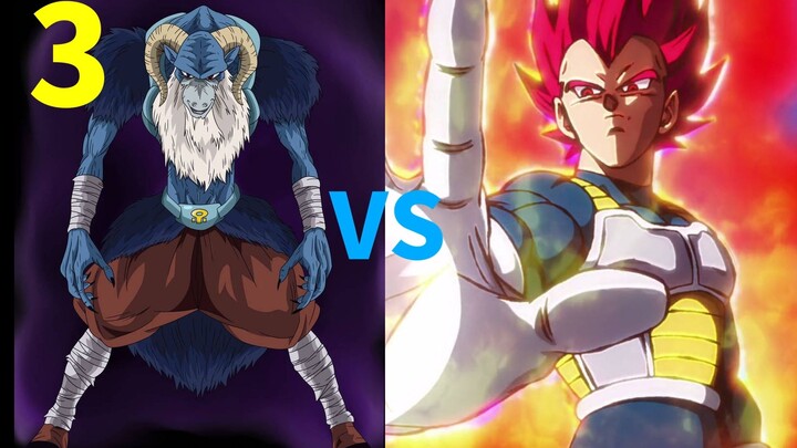 (Dragon Ball Super) Bagian 2! Pertandingan super Dewa Ajin Vegeta VS Mora! Seberapa kuatkah BOSS bar