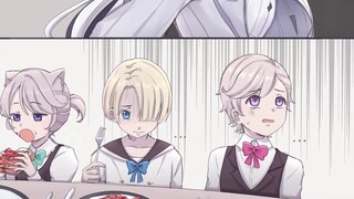 [Genshin Impact] After Xin Hai was tortured by two cats...