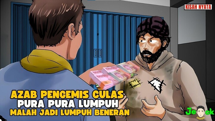 AZAB PENGEMIS CULAS PURA PURA LUMPUH MALAH JADI LUMPUH BENERAN  SINETRON AZA