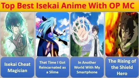 Top Best Isekai Anime With OP MC