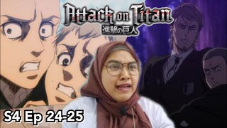 Attack On Titan Season 4 Episode 24-25 REACTION INDONESIA