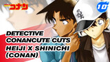 Hattori Heiji x Kudo Shinichi (Edogawa Conan) TV Ver. Cute Interactions Detective Conan_10