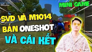 Free Fire: Cầm SVD Và M1014 Thảm Họa Bắn OneShot Cực Căng Thẳng Và Cái Kết Mini Game