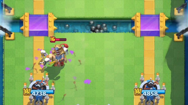 gameplay war in clash royale