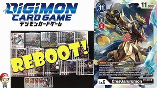 Black Reboot Decks are REALLY Good! CresGarurumon! (Winning Digimon TCG Deck)