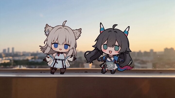 Little Silly Dragon: “The two of us are the very best in the world~”