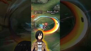 FANNY x MIKASA Gameplay Trailer #mobilelegends