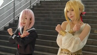Bioskop anime Guangzhou fgo fes hari ke-1 → Mashiro dan Nero menari koreografi nomor tiga