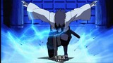 Sasuke uses the Itachi training mode to show off Chidori