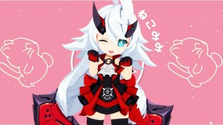 【崩坏三MMD】自家女儿整天就知道喵喵叫，我快顶不住了