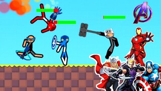 Supreme duelist stickman ft. Avengers