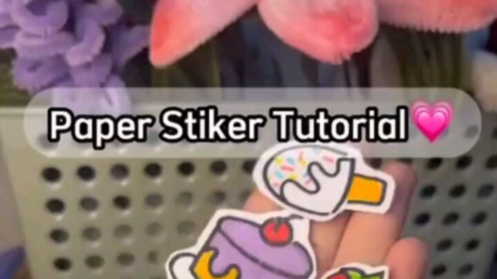 cara membuat sticker sendiri