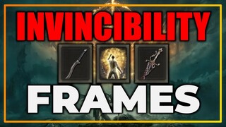 INVINCIBILITY FRAMES IN ELDEN RING - BLOODY HELICE , BLOODHOUND'S FANG, VOW OF THE INDOMITABLE