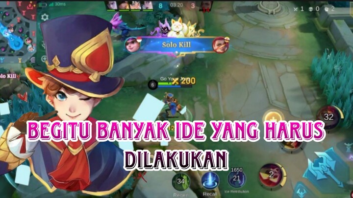 BEGITU BANYAK IDE YANG HARUS DILAKUKAN