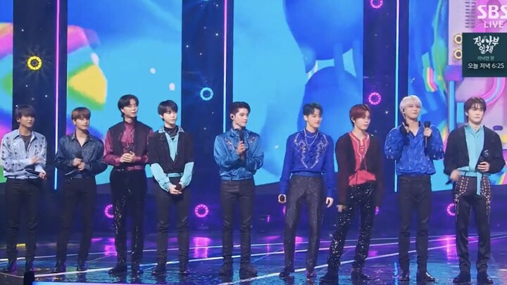 [New Culture Technology Institute] 211003 Inkigayo NCT 127 “Sticker” First-Place Encore (Chinese Sub
