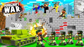 this Minecraft ARMY ATTACKED our ARMED PRISON! (Minecraft War #52)