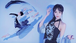 落笔时 你真能绘出她的盈柔吗…？〖水中画 原创编舞〗