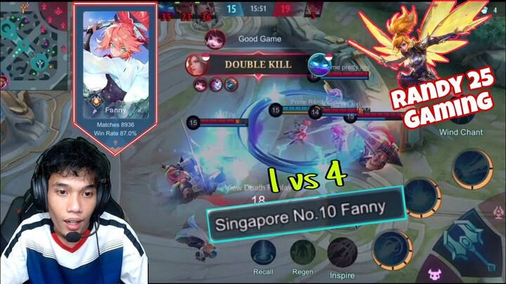 SUMPAH INI FANNY JENIS APA_ JADI TERMENUNG AKU TENGOK FANNY RANDY 25 GAMING