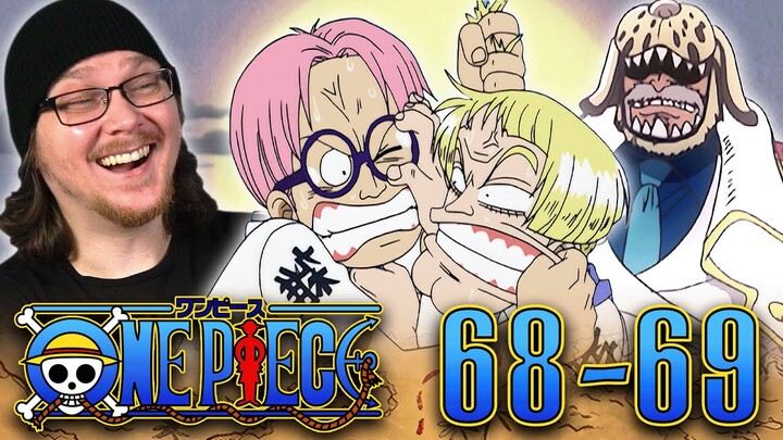 ONE PIECE EPISODE 68 & 69 REACTION | Anime Reaction | Sub