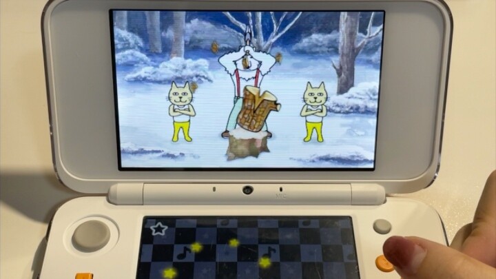 Rhythm Heaven｜I like the drop one the most, the blow of chopping wood is so fun~