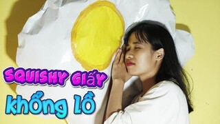 làm squishy giấy khổng lồ - squishy giấy khổng lồ 3d -  Squishy trứng - squishy khổng lồ bằng giấy