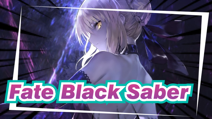 Fate|The Most Epic Scenes in Fate——Black Saber