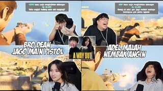 BRO DEAN JAGO BGT MAIN PISTOLNYA, ADEL MALAH NEMBAK ANGIN - CLIP DEANKT & NASTASIA ADELINE A WAY OUT