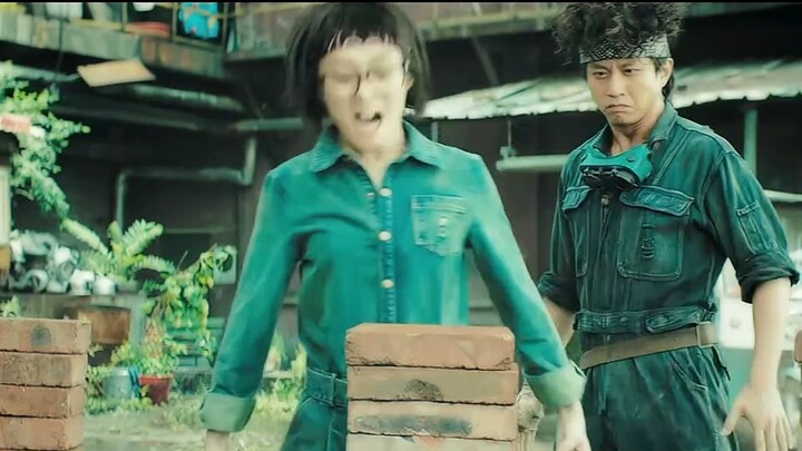 Tim suami istri, Gun Ge mengeluarkan setir mini dan akhirnya mencampurnya dengan "Video Editing"