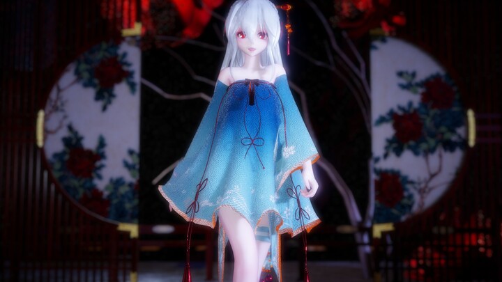 【MMD】Chinese style weak sound-Ancient style weak sound sister dancing Korean dance-Number 9