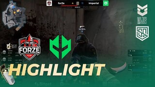 [HIGHLIGHTS] FORZE VS IMPERIAL | CHALLENGERS STAGE | PGL MAJOR ANTWERP 2022