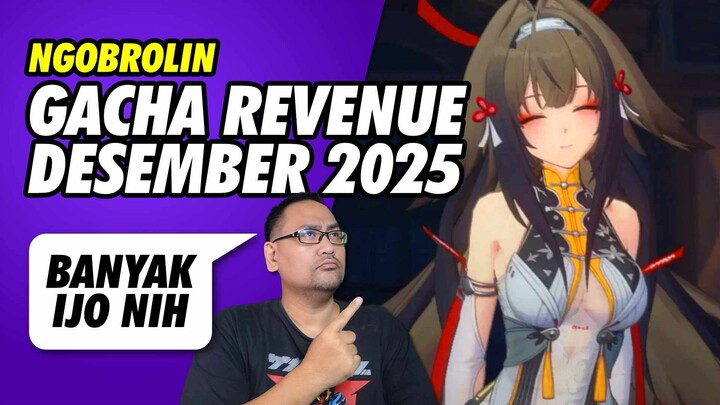 Gacha Revenue Dec 2025
