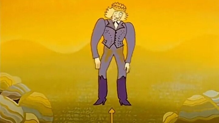 The king threw three wooden sticks into the sky and ordered his three sons to look for their wives i