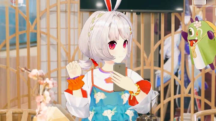 The first virtual idol on the Internet who dares to contract a cruise ship on the Pearl River has ap