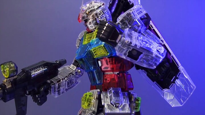 Details of the Bandai PGU original website limited color transparent outer armor upper body