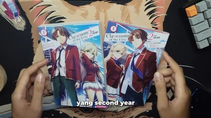 Yang ditunggu ditunggu Terbit Jugal-Review Manga & Light Novel 2nd Year Classroom of The Elite